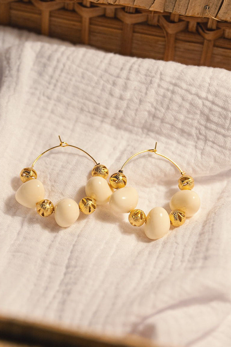 Boucles d'oreilles Capucine