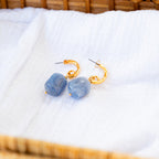 Boucles d'oreilles Emma bleu