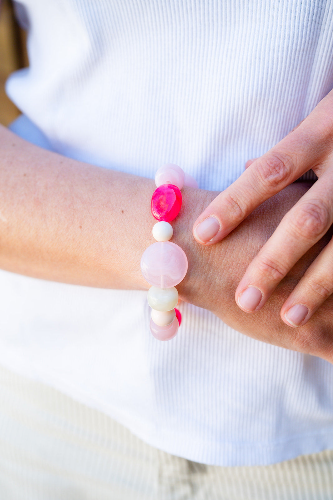 Bracelet LOU rose